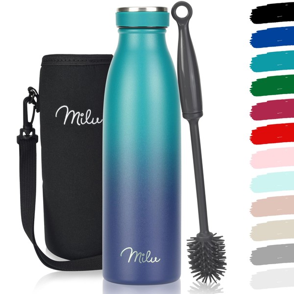 Milu Stainless Steel Drinking Bottle 350 ml, 500 ml, 750