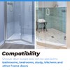 PalpitateC Shower Door Bottom Seal - 36" Long Angled Vinyl