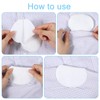 100Pcs Underarm Sweat Pads, Disposable, Non-Woven Fabric, Strong Adhesive, Unisex,