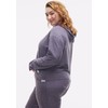 Peloton Women Dreamblend Crewneck Pullover, Ash, X-Large