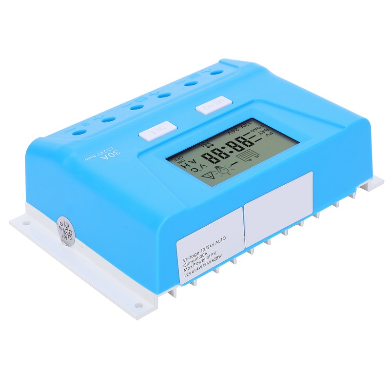 Solar Panel Regulator Charge Controller Industrial Supplies PWM 12/24V 30A