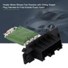 Heater Motor Blower Fan Resistor with Wiring Repair Plug Harness