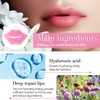 ausurme 25PCS Lip Mask Sheet,Collagen Crystal Lip Masks,Pink Lip Care