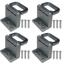 Window Security Locks, Sliding Door Locks, Sliding Window latches for Vertical & Horizontal Sliding Windows, Secure Your Window and Door with a Simple Flip, for Apartment, Home and Office 4 Packs