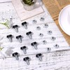 KINBOM 12 Sets Adjustable Furniture Feet, Furniture Leveling Screws and