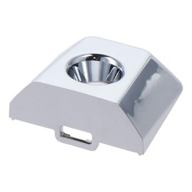 BYOBYO 80647ZC00A Car Door Handle Keyhole Frame Cover, Silver Metal Key Hole Bezel Cover Replacement Fit for Armada, for Titan