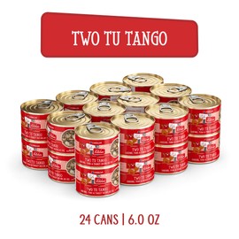 Weruva Weruva Cats in The Kitchen, Two Tu Tango with Sardine, Tuna & Turkey Au Jus Cat Food, 6oz Can (Pack of 24)