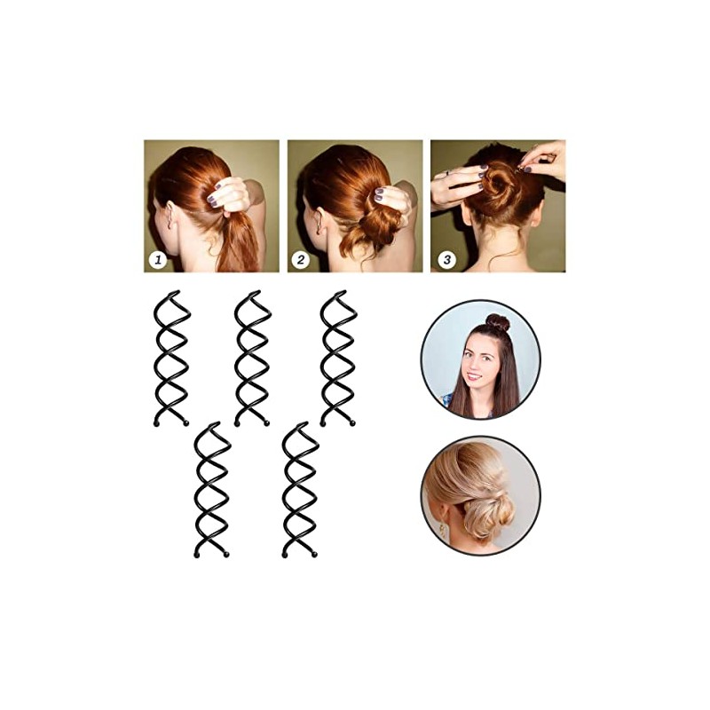 25 Piezas Kit de Herramientas para peinar el cabello,kit de