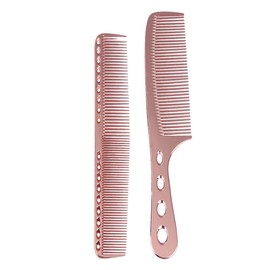 TOVINANNA 2pcs Static Hair Combs for Barbers and Salon Use Lightweight Styling Tool Comfortable Grip for Daily Hairdressing and Care