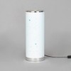 LITECRAFT Glow Starburst Table Lamp Cylinder Colour Changing LED Base