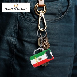 Souvenir Country Flag Beer Bottle Cap Opener, Bottle Cap Design (Mexico)