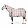 HORZE Defender Combo Fly Sheet - Checks Print Navy -