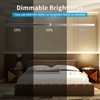 Yeewhale COB LED Strip Lights 50ft,3000K DC 24V Dimmable Warm
