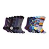 Mio Marino Men's Dress Socks - Colorful Funky Socks for
