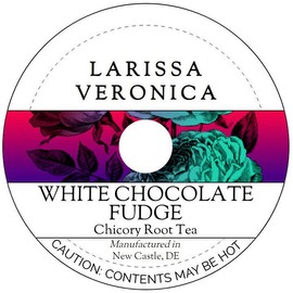 White Chocolate Fudge Chicory Root Tea (Single Serve K-Cup Pods) (12 pods, ZIN: 577476) - 2 Pack