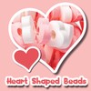 50 Heart Candy Bracelets with Heart Shaped Candy Beads and