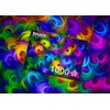 Enjoy Puzzle - Plumas de Neón - Rompecabezas 1000 Piezas,