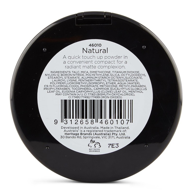 Australis Fresh and Flawless Matte Pressed Foundation Powder Face Skin