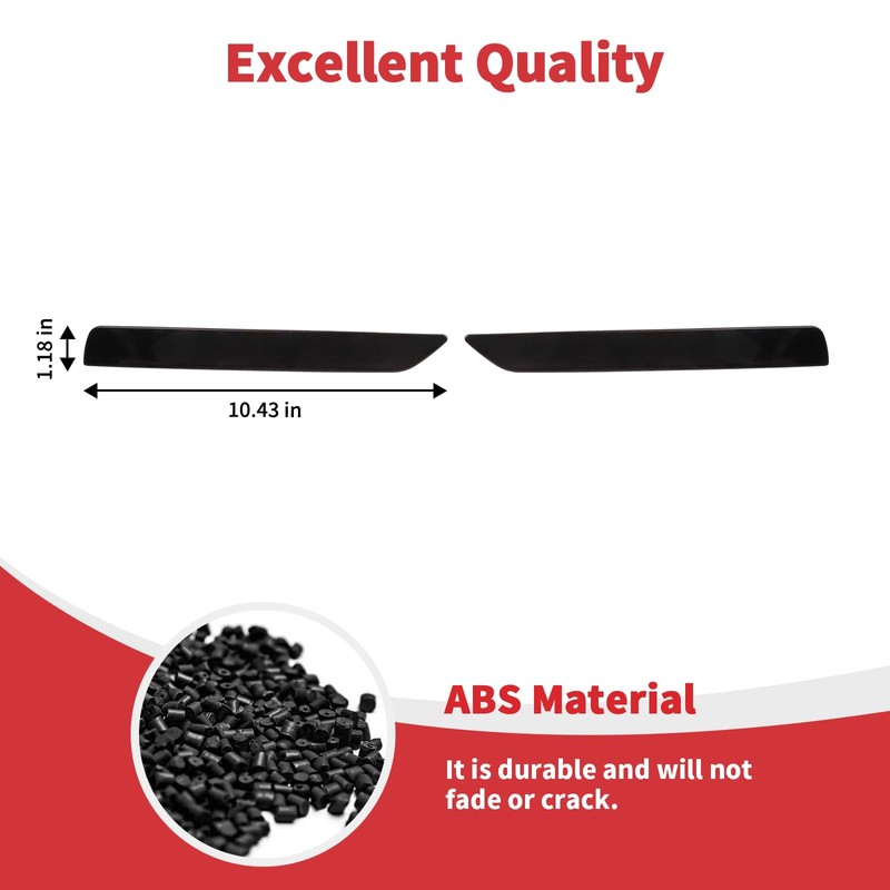 Linskip Rear Fog Light Covers Compatible With 2021 2022 2023