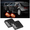 NewL 2 Pcs Led Car Door Welcome Light for Red