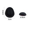 votuyet 6Pcs Black Silicone car Cup limiters Cup Holder Insert,car