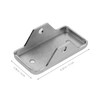 Gatuida Trailer Jack Foot Pad Stabilizer Heavy-Duty Bracket for Trailer