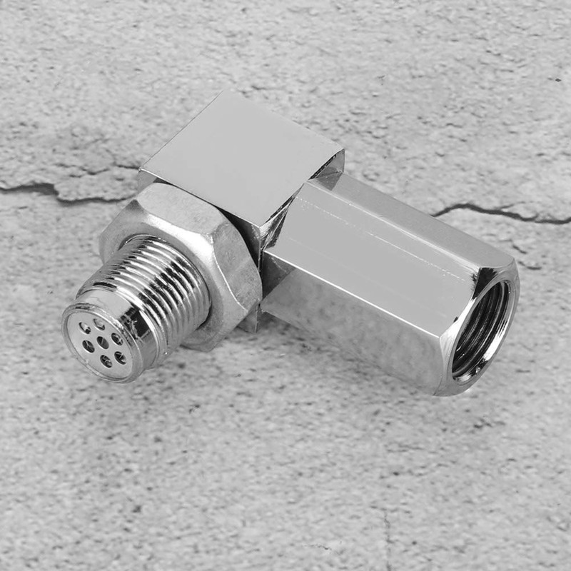 O2 Sensor Spacer, Universal Oxygen Sensor Converter, 90° Car Oxygen