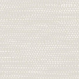Tempaper Metallic Pearl Grey Moire Dots Removable Peel and Stick Wallpaper, 20.5 in X 33 ft, Made in The USA