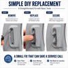 4 Pack 131763302 Washer Door Striker Fit for Frigidaire Electrolux