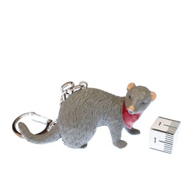 Miniblings Ferret Key Ring Chain Marten