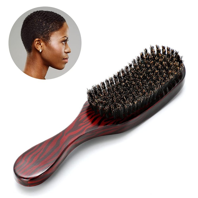 Wave Brush, Hair Care Curve Wave Brush 100% Boar Bristle