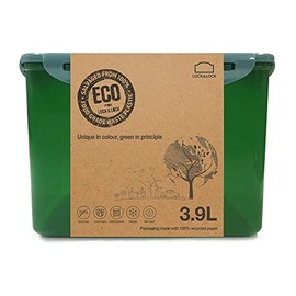 LocknLock Eco Rectangular Short Container, 3.9 litre Capacity