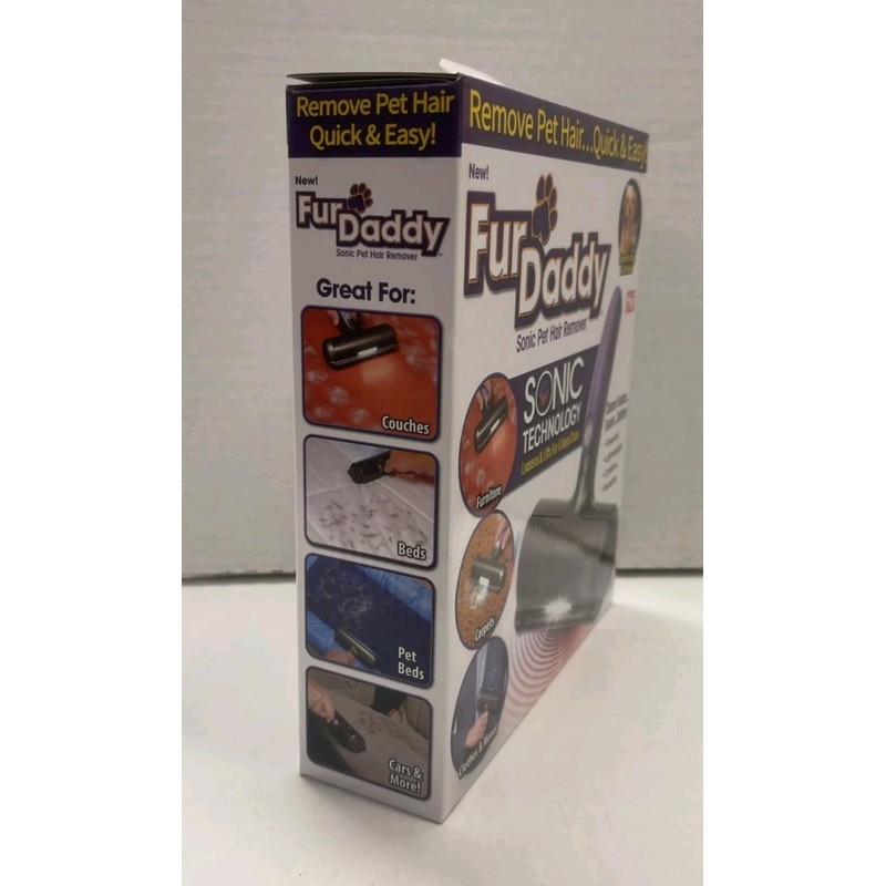 Fur Daddy Sonic Pet Hair Lint Roller As Seen On