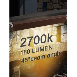 SMY Lighting 4Pack 7 Inch 2.5W LED Hardscape Lighting Retaining Wall Lights, IP68 Waterproof 12V-36V Low Voltage AC/DC Soft White 2700K Hardscape Paver Light Outdoor Step Lights 40,000 Hours Lifespan