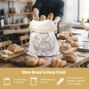 Hepertise 2 Pack Reusable Sourdough Bread Bags, 12" X 17"