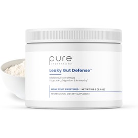 Pure Therapro Rx Leaky Gut Defense - Gut Health Supplement with L-Glutamine, Licorice Root Extract, Aloe Leaf, Arabinogalactan- (30 Servings, 168g)