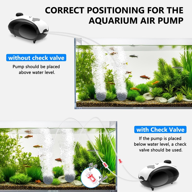 fishkeeper air Pump+Aquarium Magnetic galss Cleaner