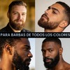 Erinde 2Pcs Tinte Temporal para la Barba para Hombres, Cubre