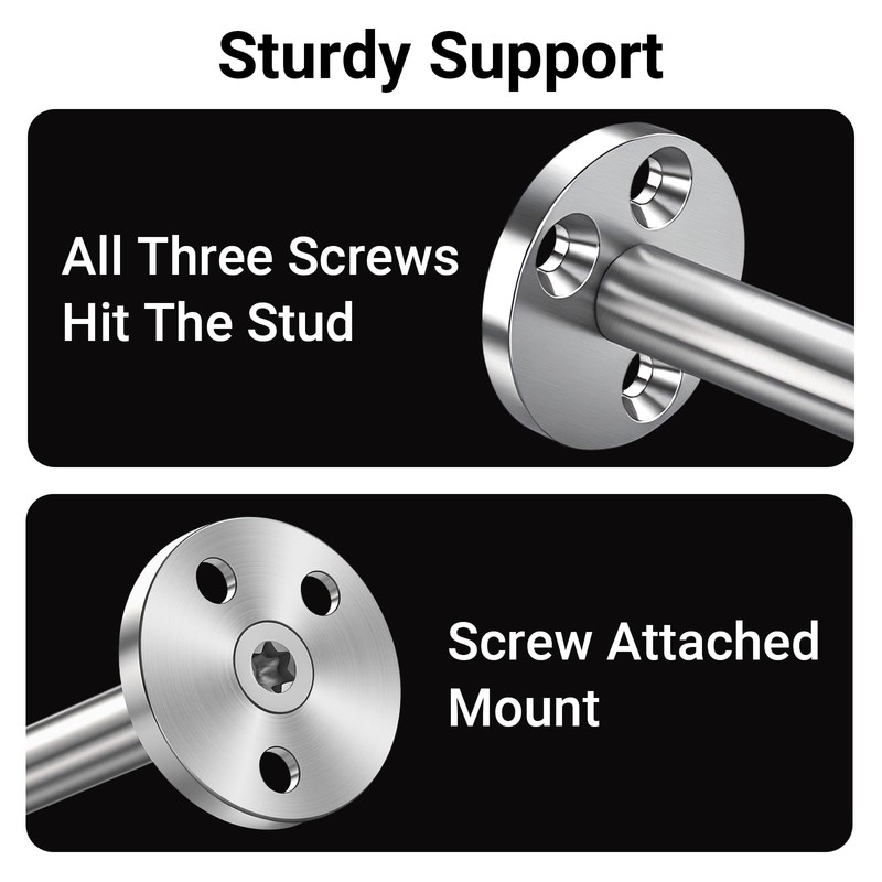 Stainless Steel Hidden Floating Shelf Bracket Heavy Duty Blind Shelf
