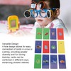 50pcs Amblyopia Training Card Waterproof 0.7mm Hole 4 Holes Strabismus