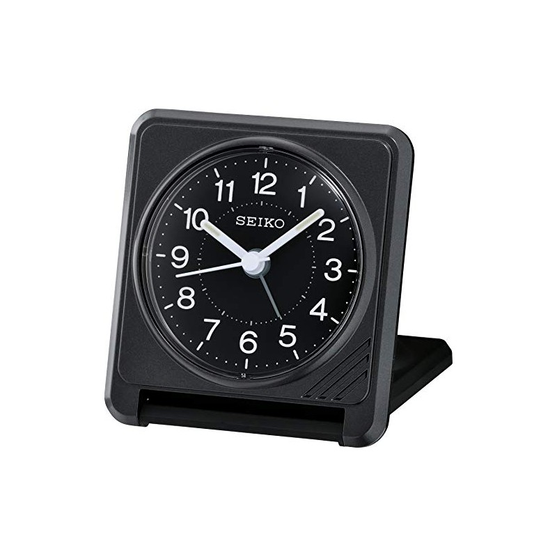 Seiko Reisewecker schwarz Kunststoff QHT015K