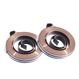 FOCMKEAS 2 Pcs Drill Press Return Spring,Drill Press, Quill Springs,Feed Return Coil Spring Assembly,1.57" Outer Diameter,0.03" Thickness,0.24" Width,38.58" Expand Long,0.7 * 6 * 980 * 40mm G102