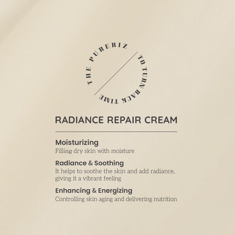Partner company Pureize Repair Cream Flight Attendant Cream Radiance Repair
