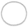 MATERIA by Matthias Wagner SA-147 Women's Stretch Bracelet 925 Silver