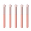Daily Filling Mushroom Head Round Concealer Sponge Brush, 5 Pieces, Pink / 일상채움 버섯머리 둥근 컨실러 스펀지 브러쉬, 5개, 핑크