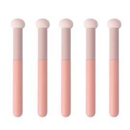 Daily Filling Mushroom Head Round Concealer Sponge Brush, 5 Pieces, Pink / 일상채움 버섯머리 둥근 컨실러 스펀지 브러쉬, 5개, 핑크