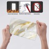 JDAKHD Gold White Marble Light Switch Cover Plate Abstract Modern