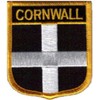 Cornwall County Embroidered Patch 6cm X 7cm (2 1/2" X