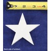 3.5" Five Point Star 3d Auto Emblem (90mm, Black)