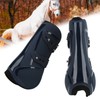 Horse Tendon Boots PU Shell Tendon Fetlock Brace for Riding